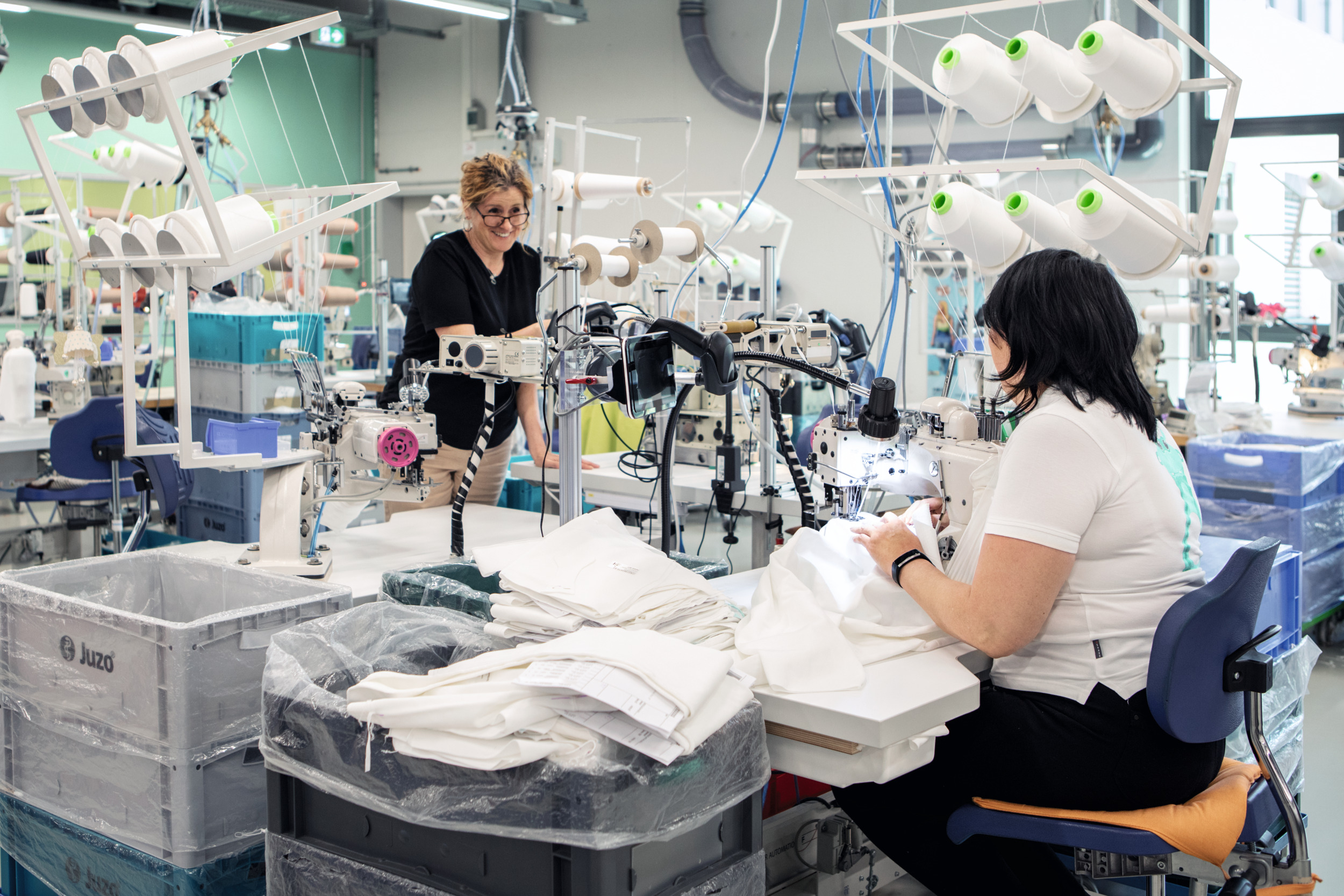 Produktion Näherei