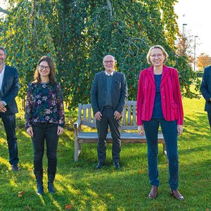 Prof. Dr. med. Markus Küntscher, Ines Nax, Dr. med. Bernd Hartmann, Dr. med. Mechthild Sinnig, Univ.-Prof. Dr. med. Frank Siemers.